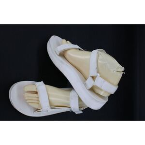 Teva Sandals Womens 9 Midform Universal Platform Strappy White Casual 1090969